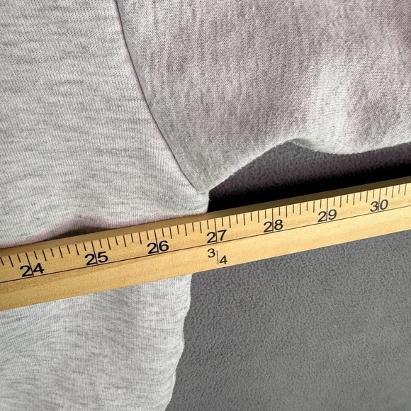 Skims Sweatshirt Womens XL Gray Pullover Yoga Dance Athleisure Crew Y2K Fleece - Picture 6 of 8